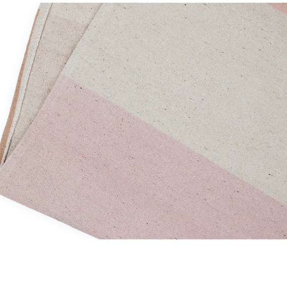 Geometric Print Cotton Rug - Picture 3 of 3